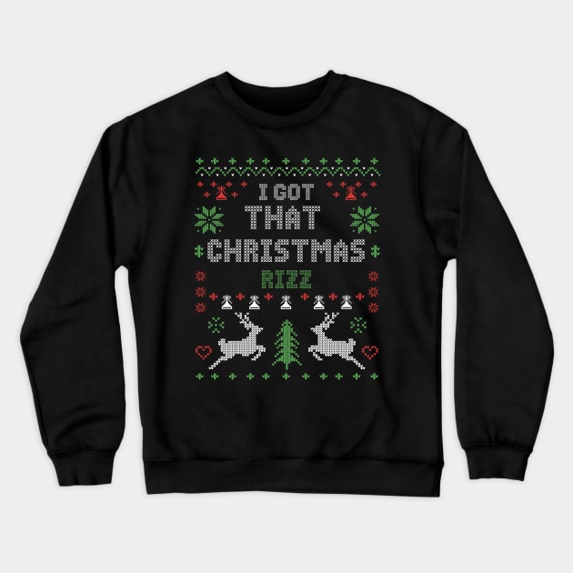 I Got That Christmas Rizz Crewneck Sweatshirt by Merchsides